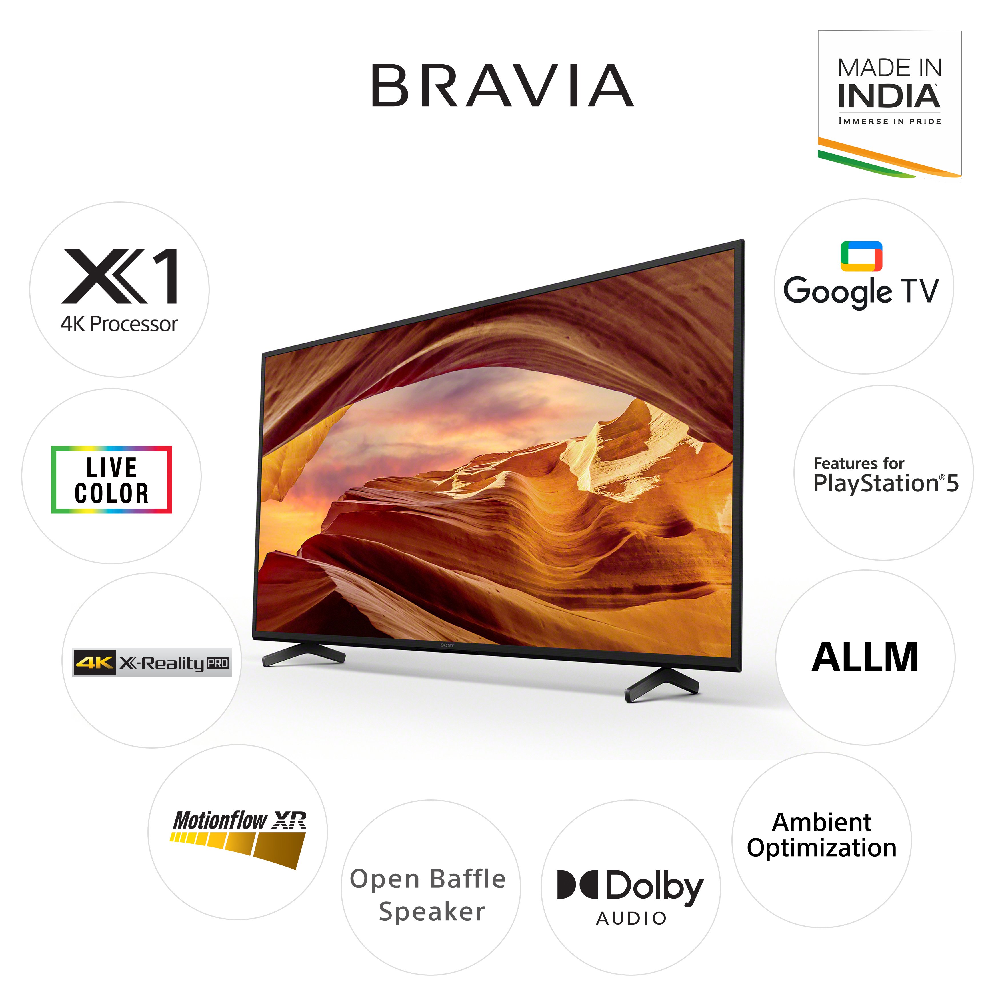 Sony Bravia X L Inch Ultra Hd K Smart Led Tv Kd X L