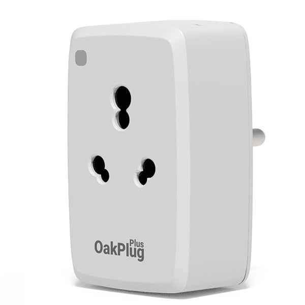 Oakter Oak Plug Plus Smart Plug, White OAKPLUGPLUS