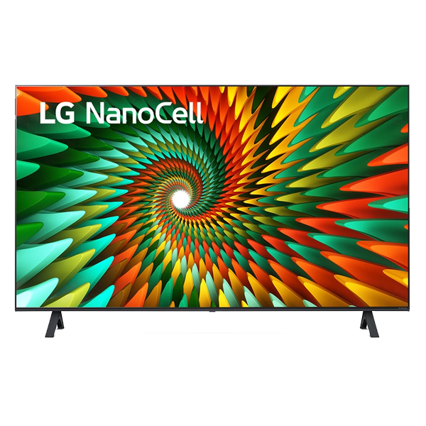 LG NanoCell TV 43Inch 4K Smart TV, Black (43NANO77)
