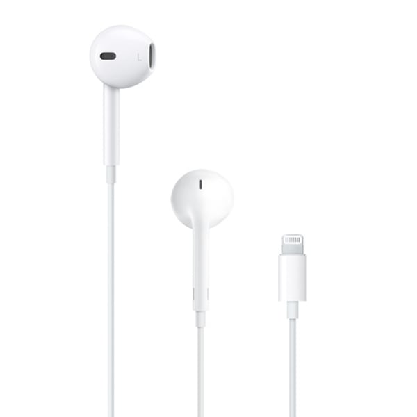 Apple EarPods with Lightning Connector Wired Headset  (White, APPLEEARPODSLIGHTNIN)