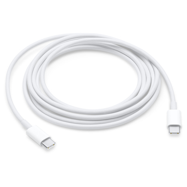 Apple 2 Meters Type C to Type C Charge Cable compatibles with iPad & Mac Models (IPUSBCCC2MMLL82ZMA)