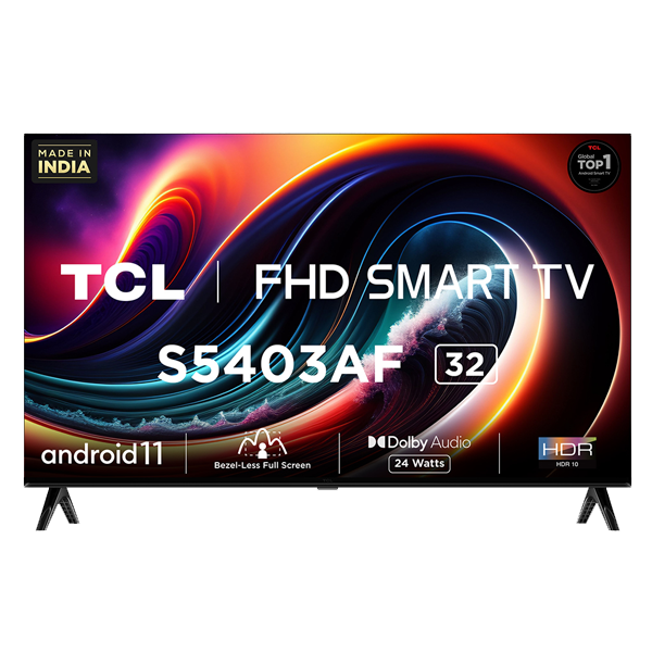 108 cm (43 inches) Full HD Smart LED TV TH-43MS550DX (Black, Vivid Digital  Pro, Dolby Digital, Audio Booster+)