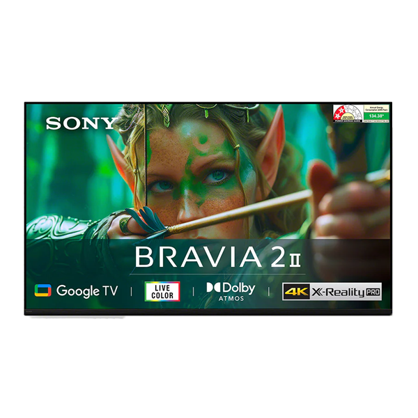 Sony 139 cm 55 inch 4K Ultra HD Smart LED TV,Black (K55S25M2)