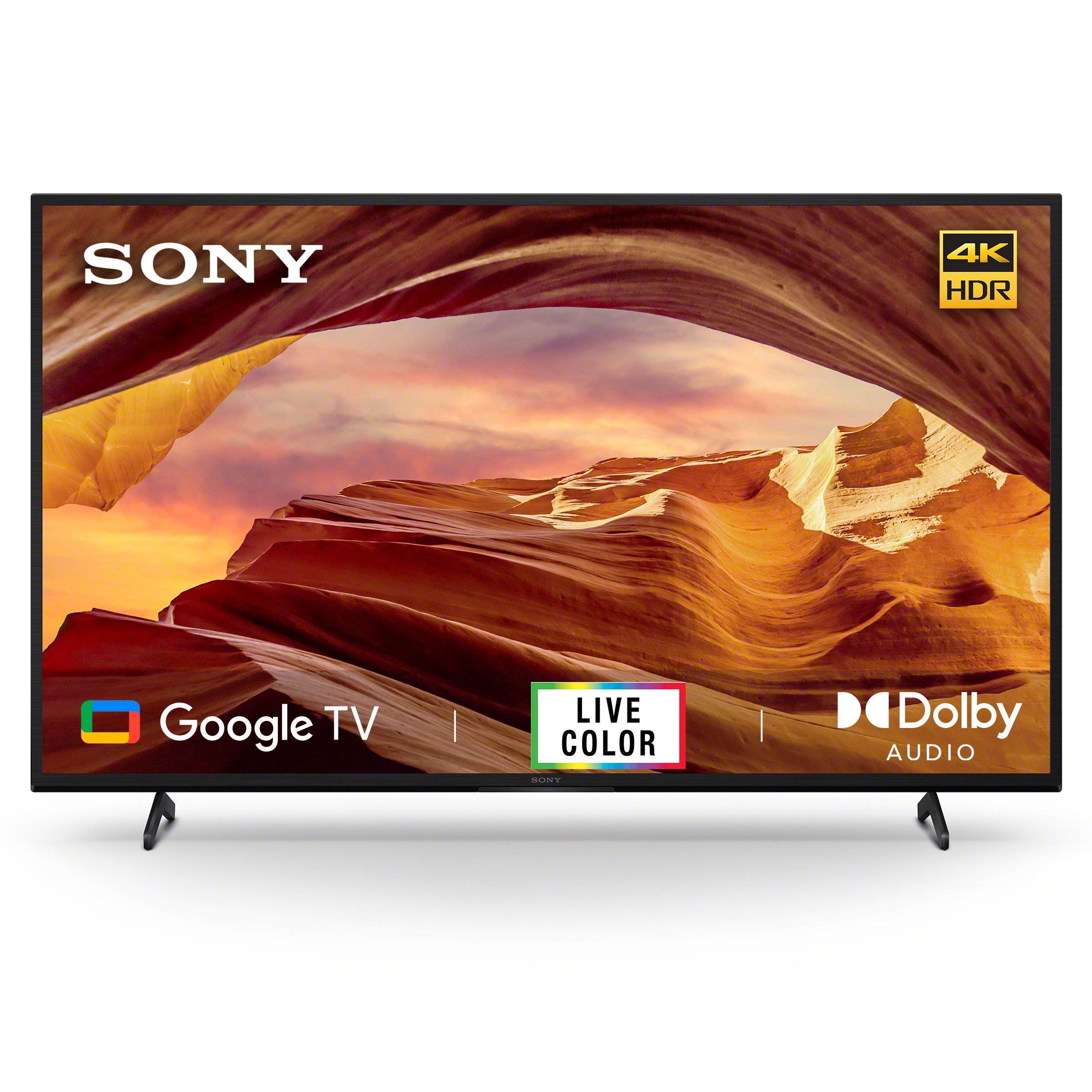 Sony Bravia 108 cm (43) 4K Ultra HD Smart LED Google TV (KD43X70L, Black)