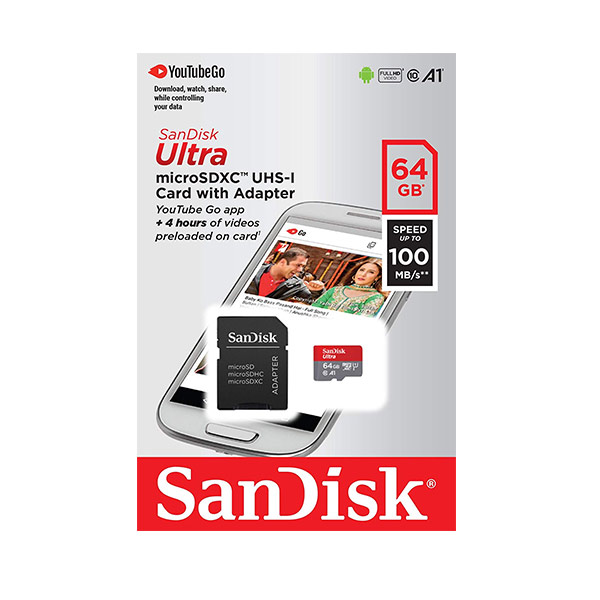 SanDisk 64GB Micro SD Class 10 Memory Card buy online at Low Price in India  