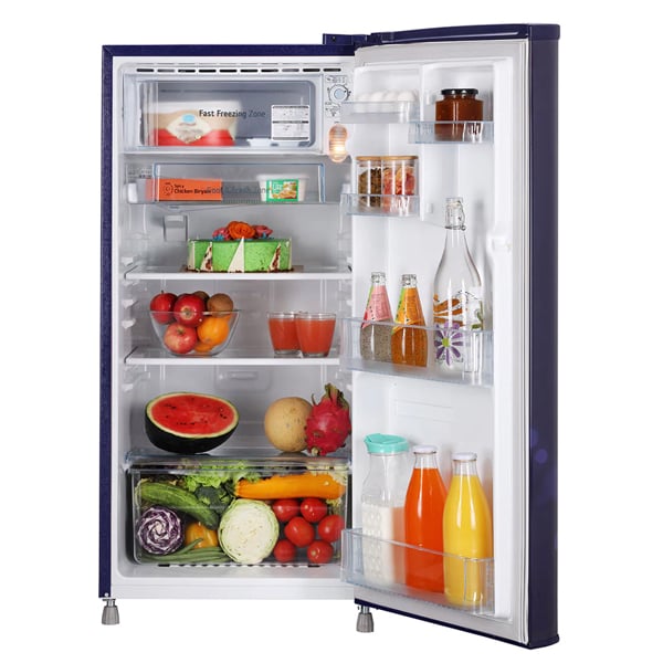 lg fridge 3 star single door price