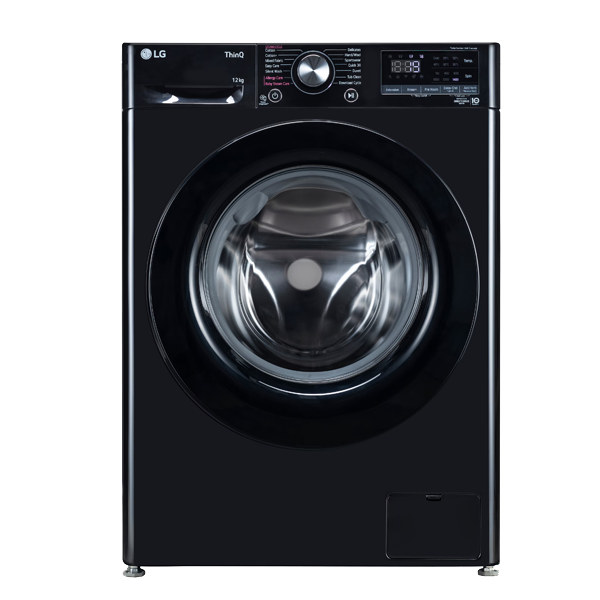 LG 12 kg Fully Automatic Front Load Washing Machine (In-Built Heater, Onyx Black, FHP1412Z3O)