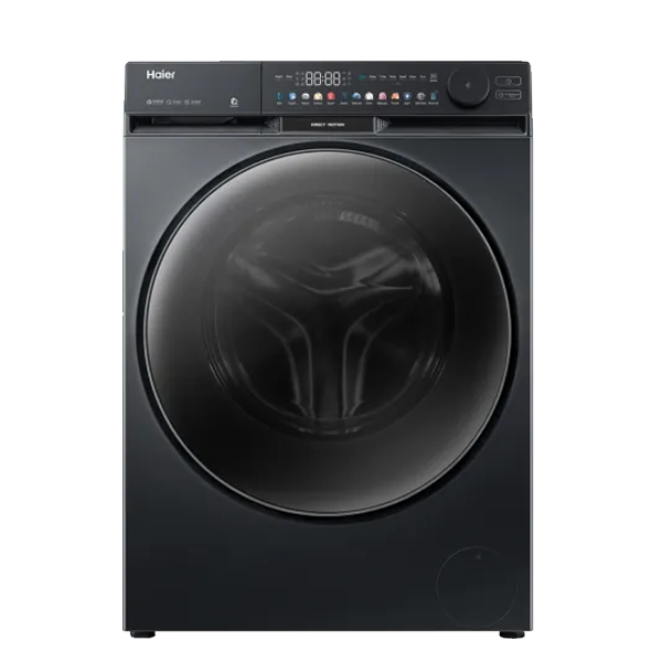 Haier 12Kg AI Colorful Touch Panel Front Load Washing Machine (Wifi, HW120DM14F9BKU1)