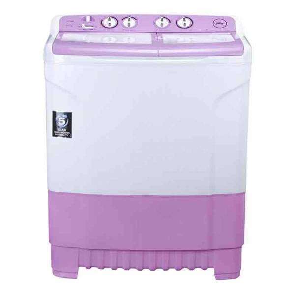 Godrej 8 kg Semi Automatic Top Load White, Purple (WSEDGE805.0TB3MLAVDR)