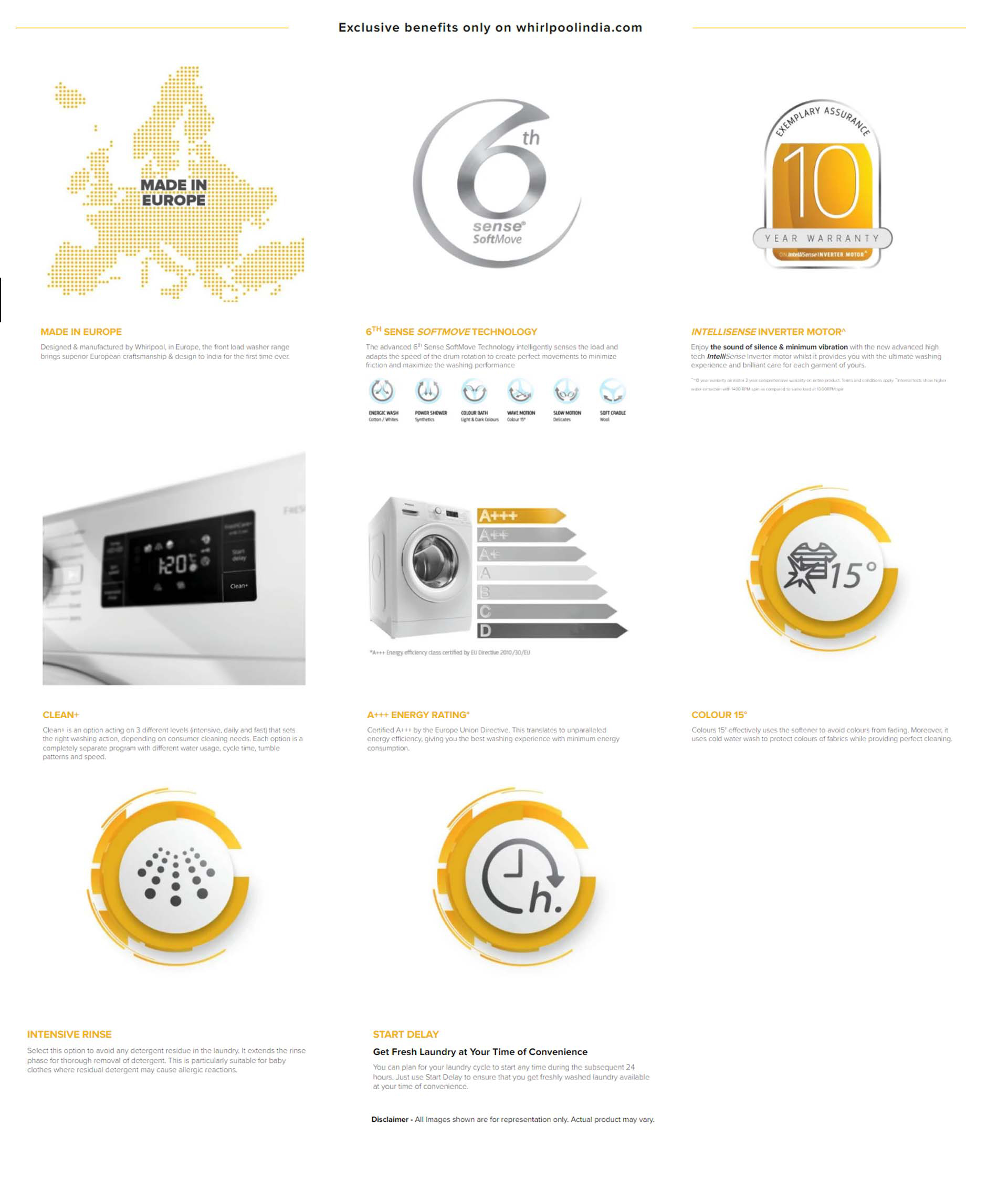 whirlpool intellisense inverter 7 kg