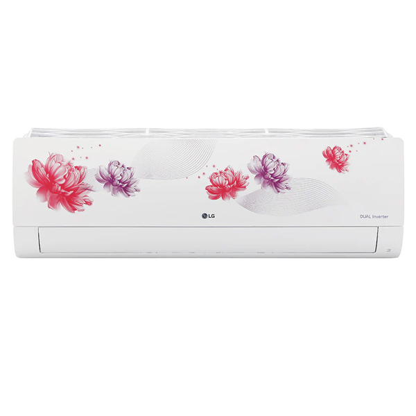 lg 1.5 ton 5 star split dual inverter ac white