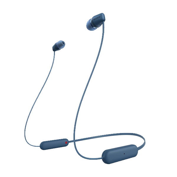 Sony WI-C100 Neckband Bluetooth Headset Blue (SONYHPWIC100)