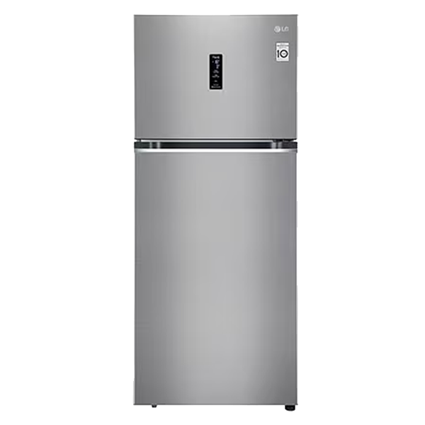 LG 398 Ltr, 3 Star Frost-Free Smart Inverter Wi-Fi Double Door Refrigerator (GLT422VPZX)