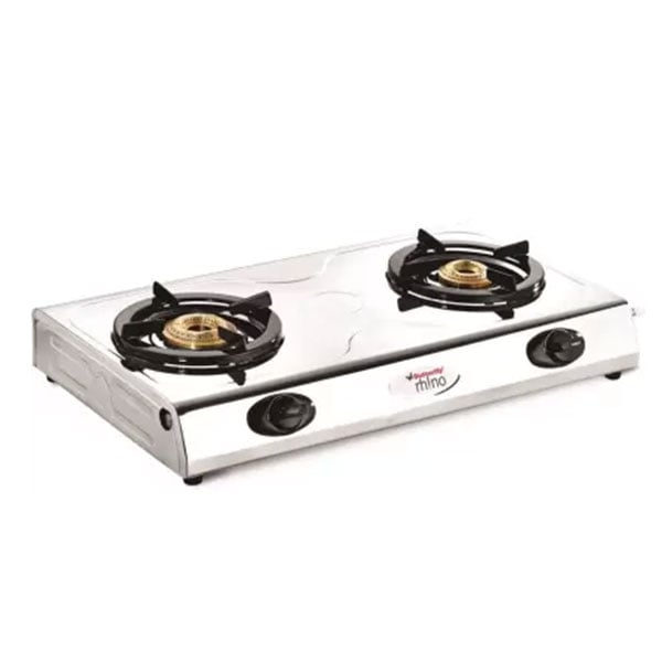 Butterfly Rhino Stainless Steel 2B Manual Gas Stove (2BRHINO)