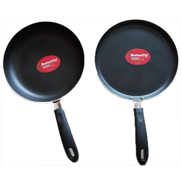 BUTTERFLY NON STICK COOKWARE WAVE LX KCP2 SET (WAVELXKCP2SETNS)